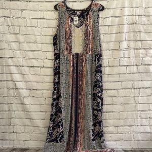 Women’s AH worldly flower dress XXL